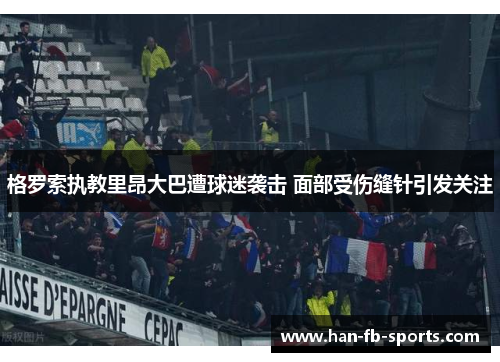 格罗索执教里昂大巴遭球迷袭击 面部受伤缝针引发关注